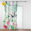 Lot de 2 Rideaux a oeillets 140 x 260 cm 100% coton imprim&eacute; Louisiane, image n° 1