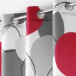 Lot de 2 Rideaux a oeillets 140 x 260 cm polyester imprim&eacute; Merlin, image n° 3