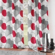 Lot de 2 Rideaux a oeillets 140 x 260 cm polyester imprim&eacute; Merlin, image n° 5