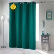 Lot de 2 rideaux occultant a oeillets 135 x 240 cm uni Emeraude, image n° 1