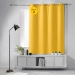 Lot de 2 rideaux occultant petite hauteur 135 x 180 cm occult Miel, image n° 1