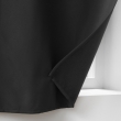 Lot de 2 Rideaux petite hauteur 135 x 180 cm isolant thermique microfibre Micropolar Noir, image n° 4