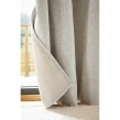 Lot de 2 rideaux petite hauteur 140 x 180 cm occultant doubl&eacute; polaire Bjorn Beige, image n° 3
