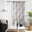 Lot de 2 Rideaux tamisant 140 x 260 cm polyester imprim&eacute; Cabana Naturel, image n° 2