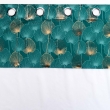 Lot de 2 Voilages 140 x 240 cm voile sablé + haut velours Clairine Emeraude, image n° 4