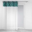 Lot de 2 Voilages 140 x 240 cm voile sablé + haut velours Clairine Emeraude, image n° 5