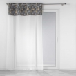 Lot de 2 Voilages 140 x 240 cm voile sablé + haut velours Clairine Gris, image n° 5