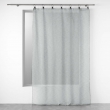 Lot de 2 Voilages à anneaux 140 x 240 cm voile tissé Linka Gris clair, image n° 3