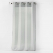 Lot de 2 Voilages unis a oeillets 140 x 240 cm Etamina Gris, image n° 4
