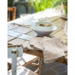 Lot de 3 serviettes gaze de coton 40 x 40 cm gaïa pampa Naturel, image n° 2