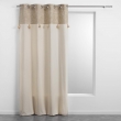 Lot de 4 Rideaux à Œillets - 140 x 240 cm - Polycoton Uni avec Haut Métallisé Sultan Or, image n° 1