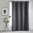 Lot de 4 Rideaux Occultants &agrave; &OElig;illets - 135 x 240 cm - Couleur Anthracite, image n° 2