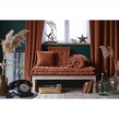 Matelas de sol 60 x 120 velours de coton césar terracotta Orange, image n° 2