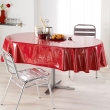 nappe cristal ovale 140 x 240 cm pvc uni 15/100e transparent, image n° 1