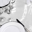 nappe cristal ovale 140 x 240 cm pvc uni 15/100e transparent, image n° 3