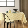 Nappe rectangle 140 x 240 cm microfibre imprimee divany Jaune, image n° 3