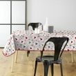 Nappe rectangle 140 x 240 cm pvc imprim&eacute; Suzette, image n° 1