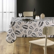 Nappe rectangle 150 x 200 cm polyester imprime alma Noir, image n° 3