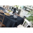Nappe rectangle 150 x 250 cm Gaze de coton Bleu marine, image n° 1