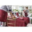 Nappe rectangle 150 x 250 cm Gaze de coton Bordeaux, image n° 2