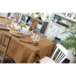 Nappe rectangle 150 x 250 cm Gaze de coton Camel, image n° 1