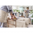 Nappe rectangle 150 x 250 cm Gaze de coton Naturel, image n° 2