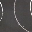 Nappe rectangle 150 x 300 cm polyester imprimé metallisé Bully Anthracite, image n° 2