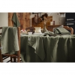 Nappe rectangle 170 x 250 cm lin EN  lavé Soline thym Kaki, image n° 2