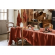 Nappe rectangle 170 x 250 cm lin lavé soline paprika Orange, image n° 4