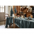 Nappe rectangle 170 x 250 cmen  lin lavé Soline ardoise Gris foncé, image n° 4