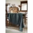 Nappe rectangle 170 x 350 cm lin lavé soline ardoise Gris foncé, image n° 1