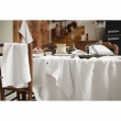 Nappe rectangle 170 x 350 cm lin lavé soline craie Blanc, image n° 2