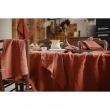 Nappe rectangle 170 x 350 cm lin lavé soline paprika Orange, image n° 2