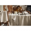 Nappe rectangle 170 x 350 cm lin lavé soline sable Naturel, image n° 2