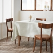 Nappe Rectangulaire 150 x 250 cm - Double Gaze de Coton Vickie Eucalyptus, image n° 1