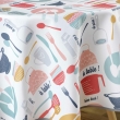 Nappe ronde (0) 160 cm pvc imprime kitchen Multico, image n° 2
