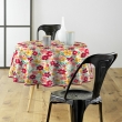 Nappe ronde (0) 160 cm pvc imprime milly Sans, image n° 1