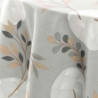Nappe ronde (0) 180 cm polyester imprime manola Gris, image n° 2