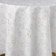 Nappe ronde (0) 180 cm polyester imprime metallise lonigold Sans, image n° 2