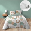 Pack 4 pièces Housse de couette 240 x 220 cm Lunabella + 2 taies + drap housse 140 Blanc, image n° 1