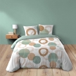 Pack 4 pièces Housse de couette 240 x 220 cm Lunabella + 2 taies + drap housse 140 Sauge, image n° 2