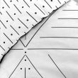 Pack 4 pièces Housse de couette 260 x 240 cm Etna + 2 taies + drap housse 160 Blanc, image n° 4