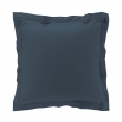 Pack complet housse de couette percale 78 fils pour lit 140 x 190 cm Bleu nuit, image n° 6