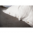 Pack double gaze de coton housse de couette 260 x 240 cm + 2 taies d'oreiller 50 x 70 blanc Blanc, image n° 2