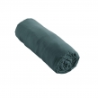 Pack Drap Housse 140 x 190 cm + 2 Taies d&rsquo;Oreiller 60 x 60 cm Double Gaze de Coton GA&Iuml;A Bleu canard, image n° 3