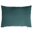 Pack gaze de coton parure de couette 220X240 cm + drap housse 140X190 + 2 taies 50X70  Bleu, image n° 4