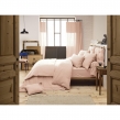 Pack gaze de coton parure de couette 260 x 240 cm + drap housse 160x200 + 2 taies 50x70 - Guimauve, image n° 2