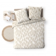 Pack housse de couette 220 x 240 cm Mareva + drap housse 140 x 190 Beige, image n° 6