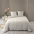 Pack housse de couette 220 x 240 cm Mareva + drap housse 140 x 190 Beige, image n° 2