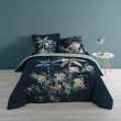Pack housse de couette 220x240 cm Midnight + drap housse 140x190x30 Bleu, image n° 2